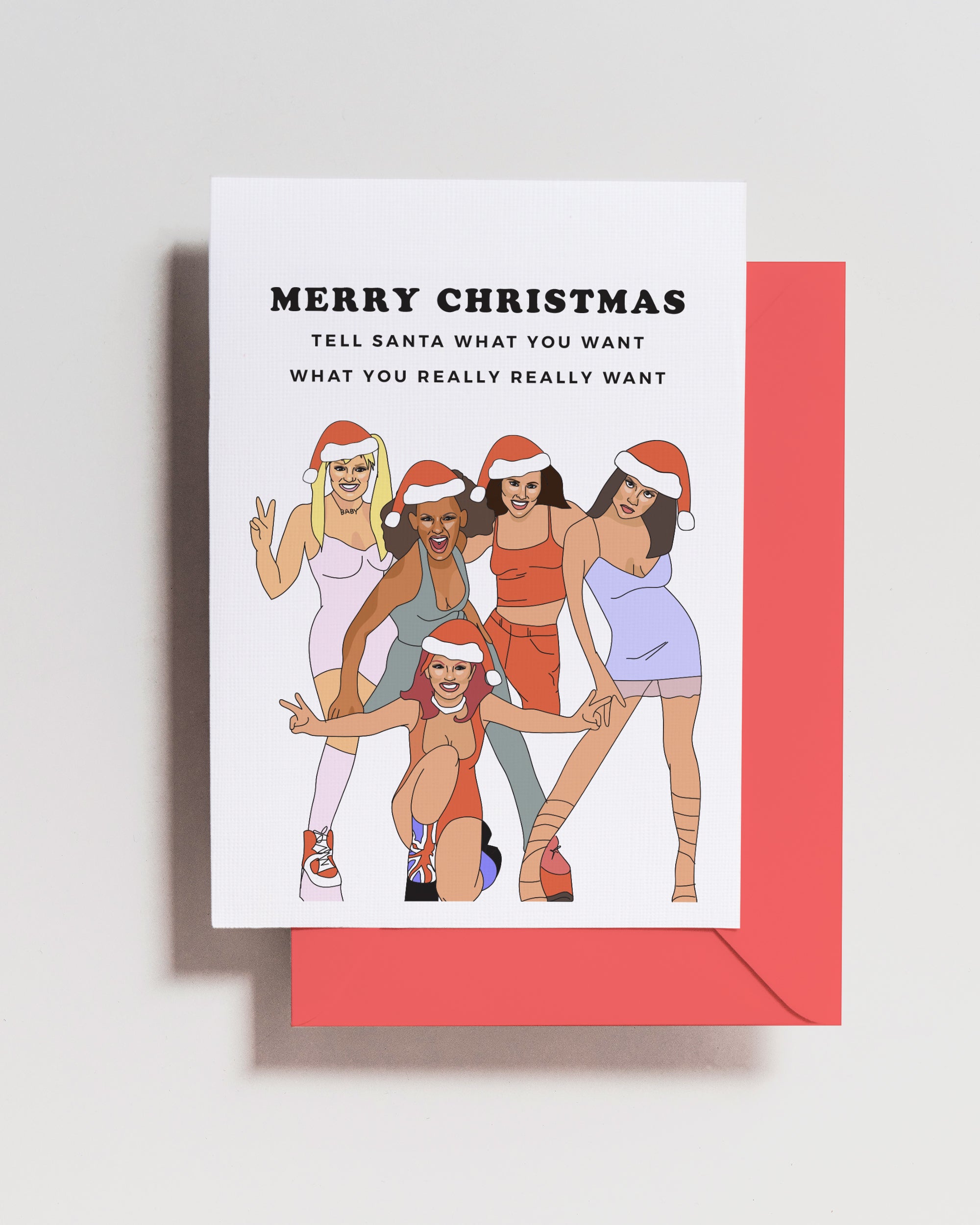 Spice Girls Christmas Card