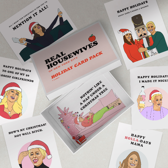RHONY Holiday Card Pack