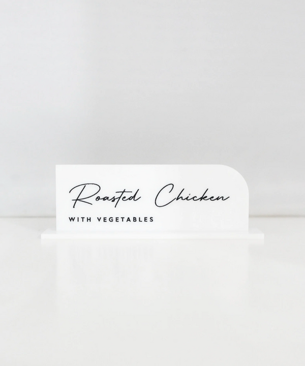 Food Station Sign