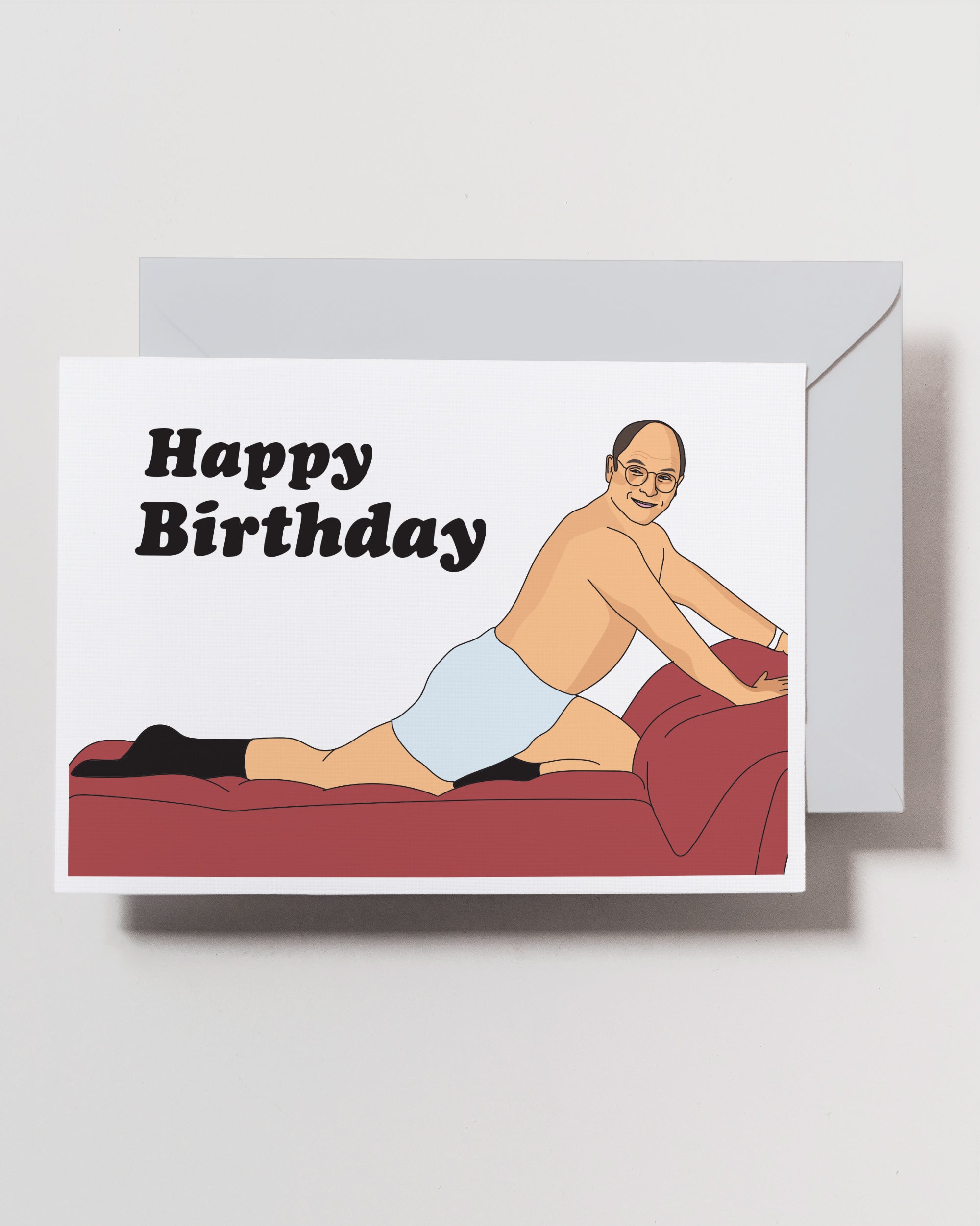 Seinfeld George Costanza Birthday Card
