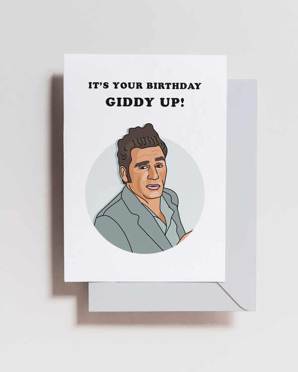 Seinfeld Kramer Birthday Card
