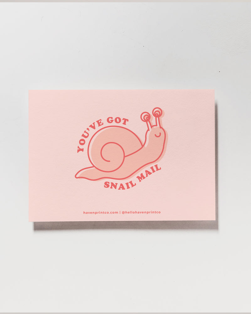 Snail Mail Postcard