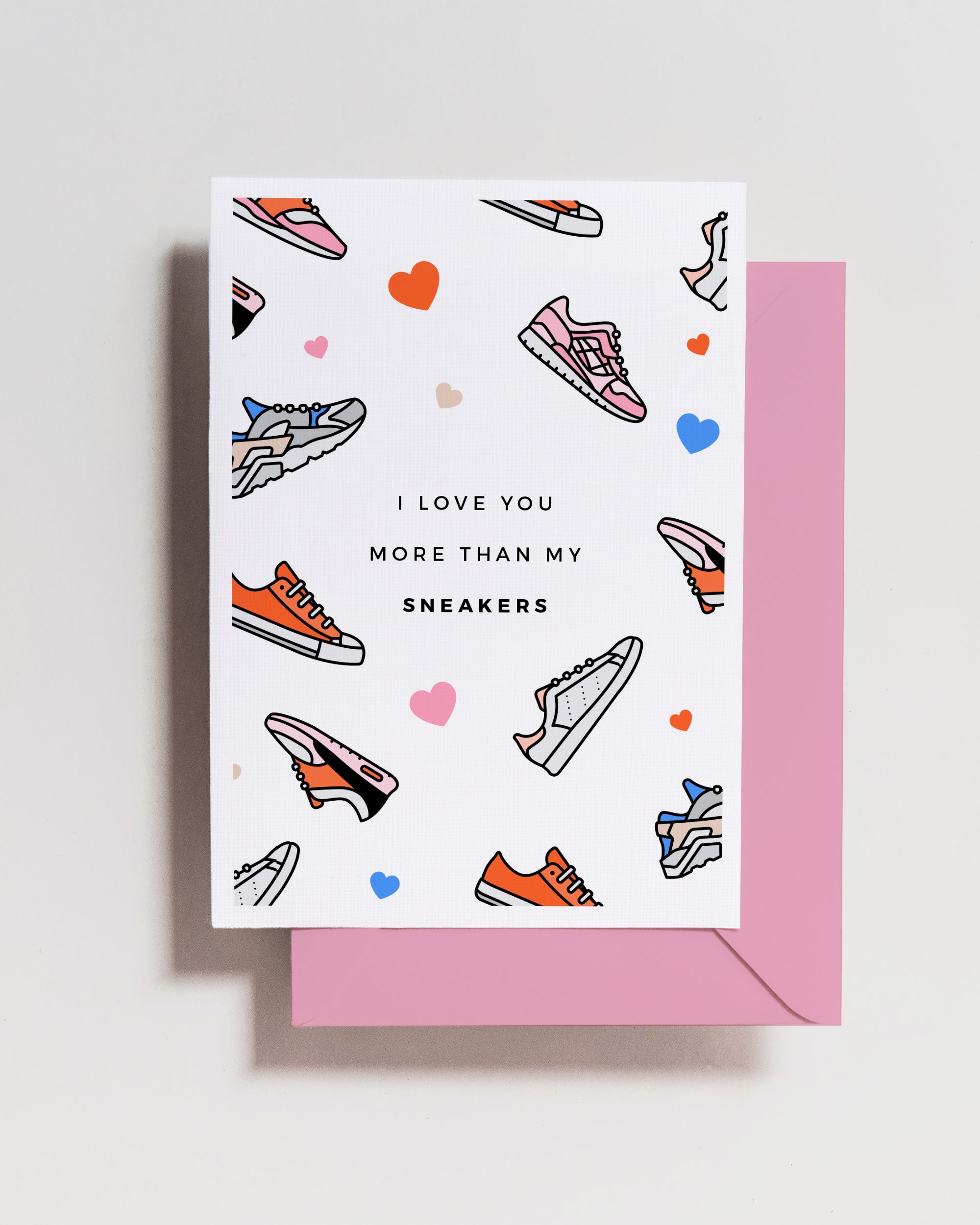 Sneakers Love Card