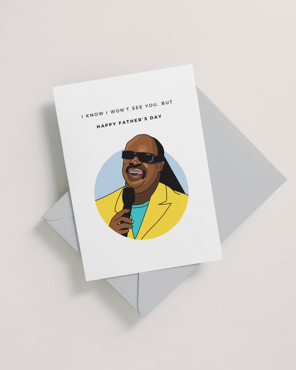 Stevie Wonder Father's Day Card