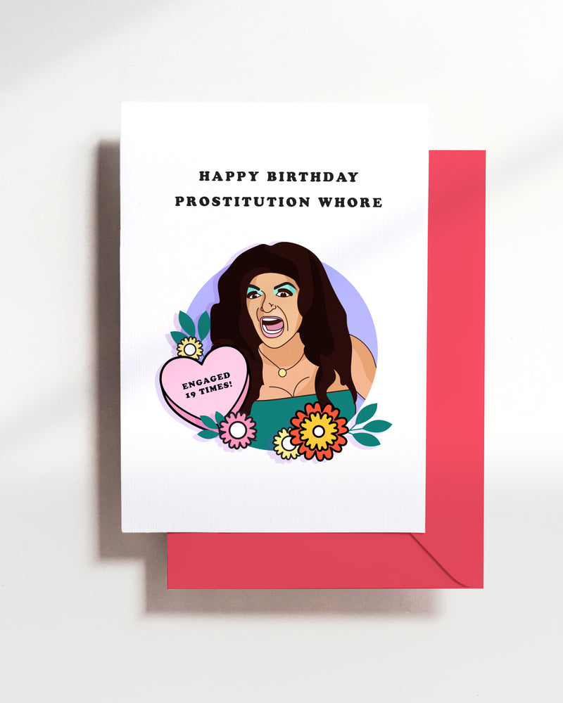 Teresa Giudice Happy Birthday Card