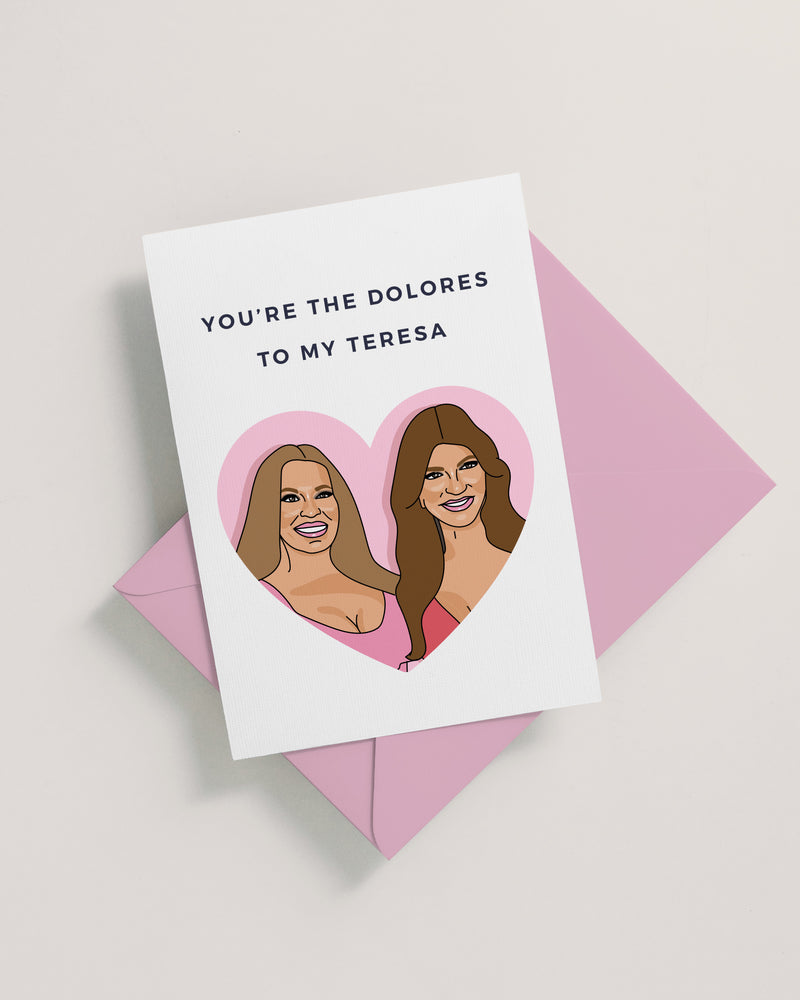 Teresa + Dolores Card