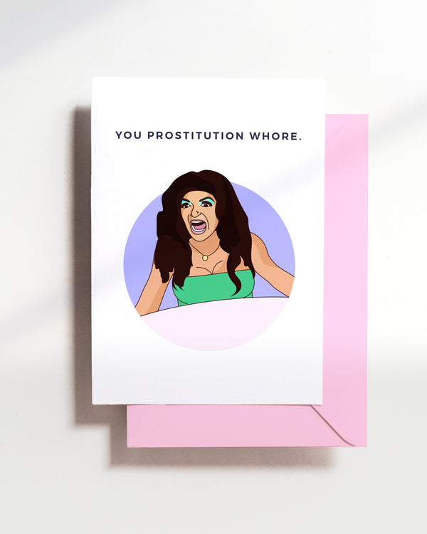 Teresa Giudice Happy Birthday Card