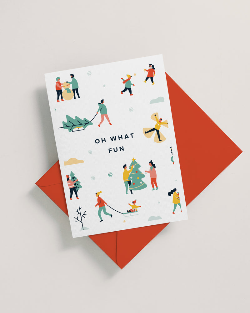 Oh What Fun Holiday Card