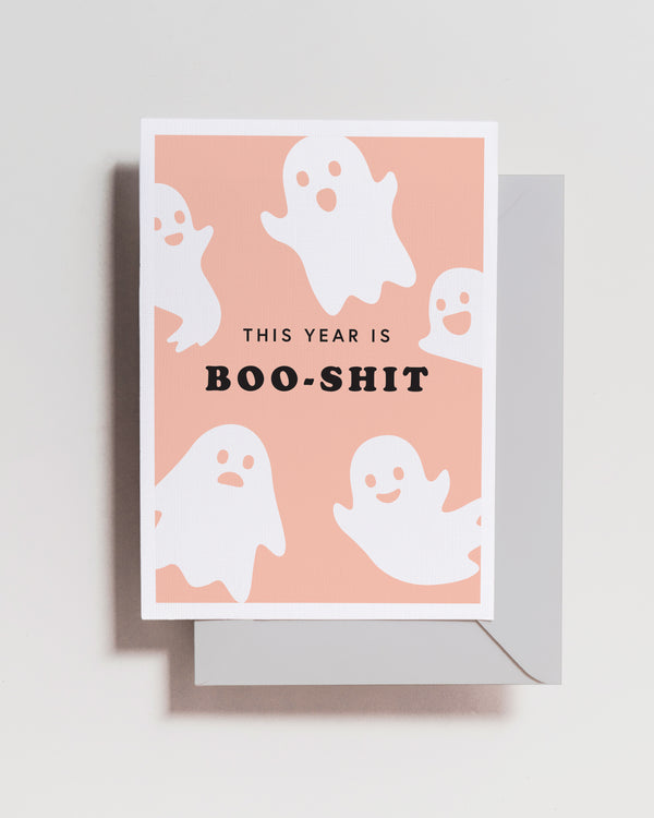 Boo-Shit Halloween Card