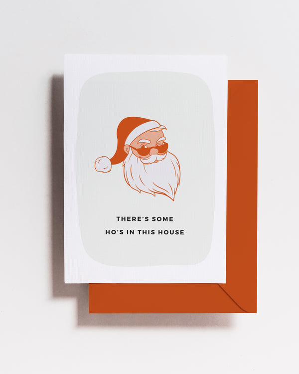 Funny Santa Card