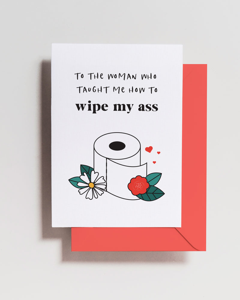 Toilet Paper Mom Card